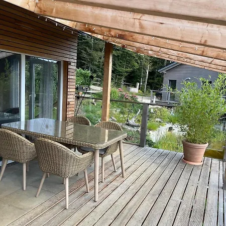 Alb Mit Naturschwimmteich Vakantiehuis *