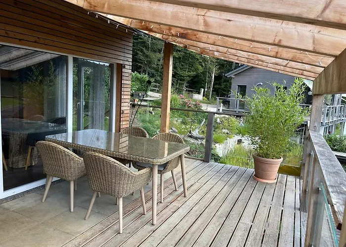 Alb Mit Naturschwimmteich Vakantiehuis *